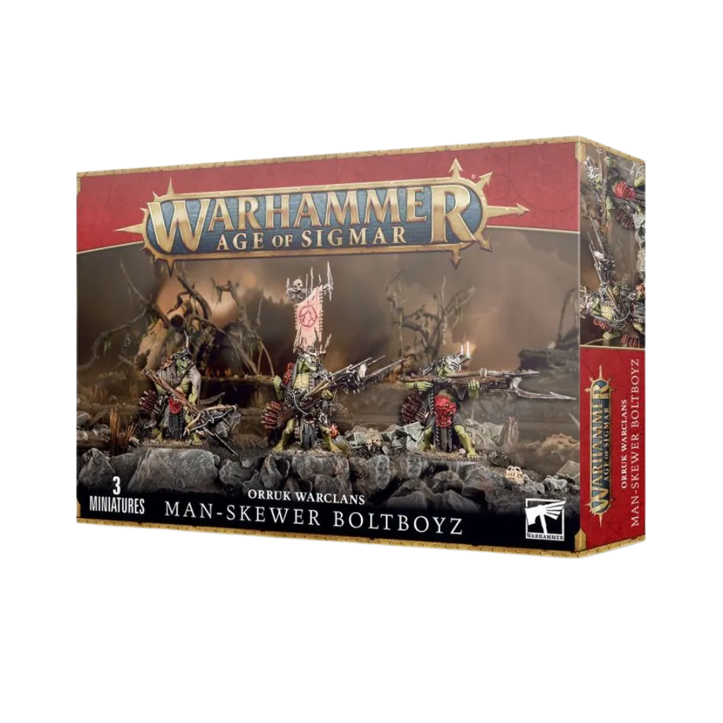 Orruk Warclans: Man-skewer Boltboyz-Games Workshop-Radaddel