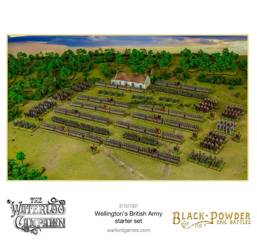 Epic Battles: Waterloo - British Starter Set-Warlord Games-Radaddel