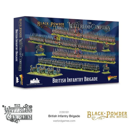 Epic Battles: Waterloo - British Infantry Brigade-Warlord Games-Radaddel