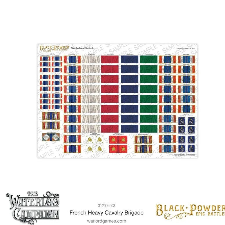 Epic Battles: Waterloo - French Heavy Cavalry Brigade-Warlord Games-Radaddel