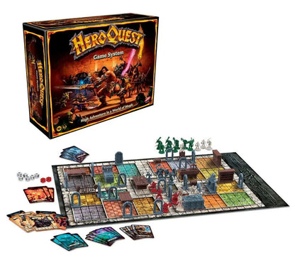 HeroQuest Brettspiel (englisch)-Hasbro-Radaddel