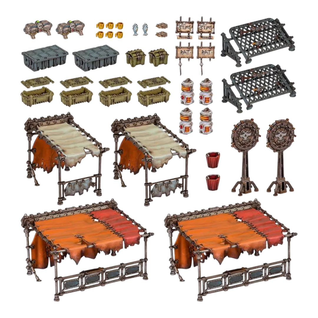 Necromunda Zone Mortalis: Underhive Market-Games Workshop-Radaddel