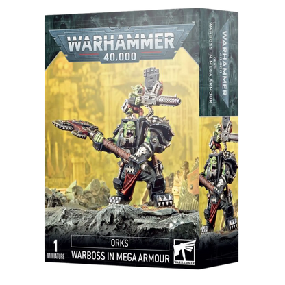 Orks: Warboss in Mega Armour-Games Workshop-Radaddel