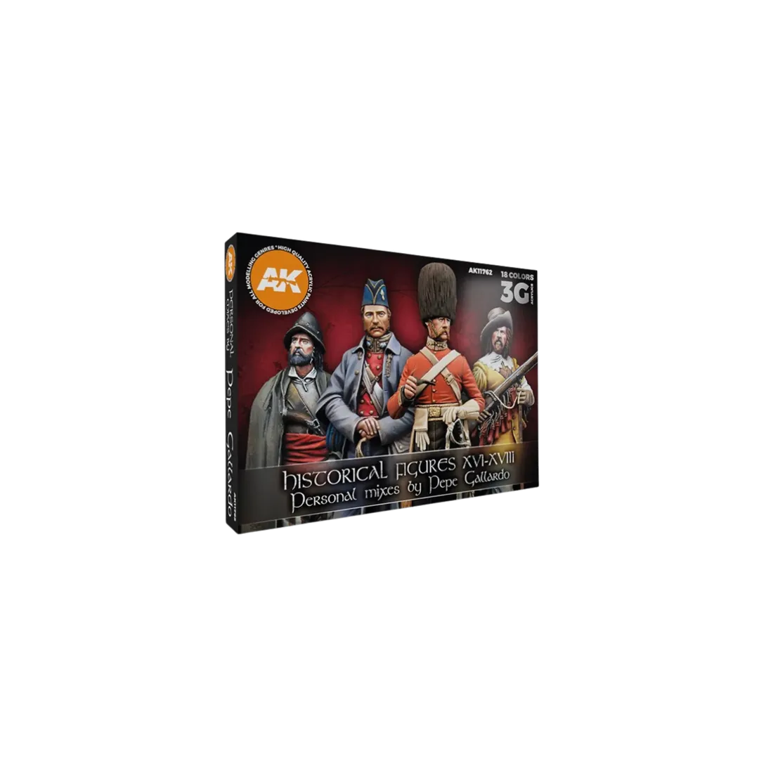 Historical Figures S. XVI-XVIII by Pepe Gallardo-AK-Interactive-Radaddel