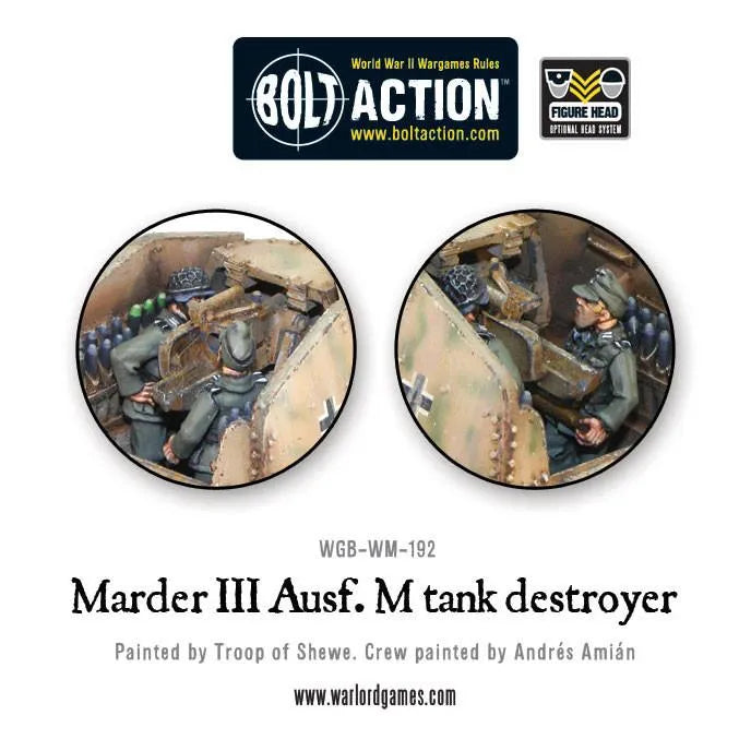 Marder III Ausf. M tank Destroyer-Warlord Games-Radaddel