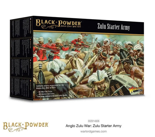 Anglo-Zulu-War: Zulu Starter Army-Warlord Games-Radaddel
