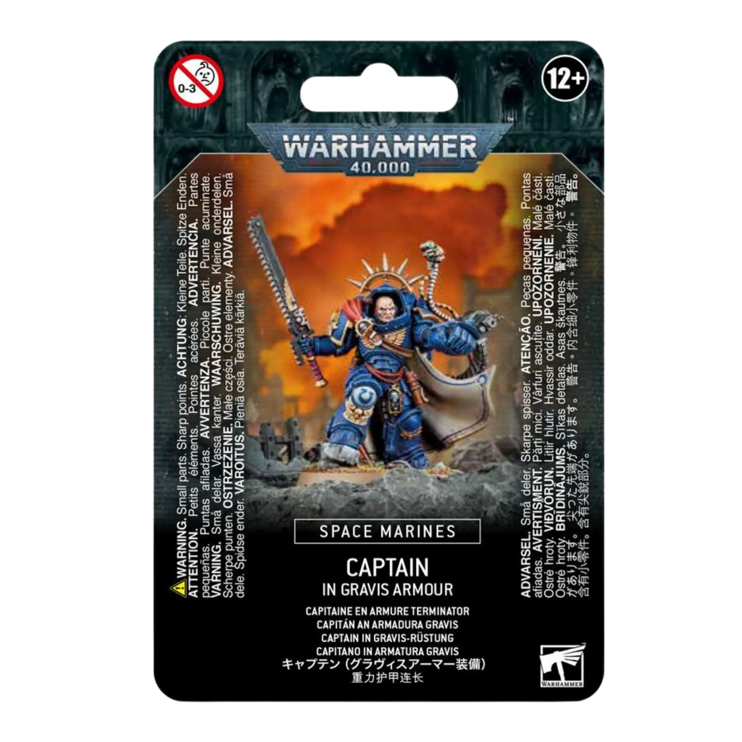 Space Marines: Captain in Gravis Armour-Games Workshop-Radaddel