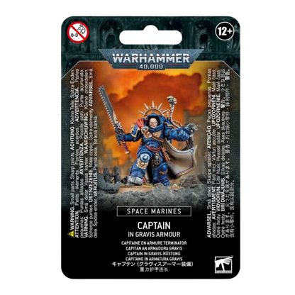 Space Marines: Captain in Gravis Armour-Games Workshop-Radaddel