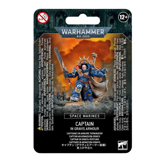 Space Marines: Captain in Gravis Armour-Games Workshop-Radaddel