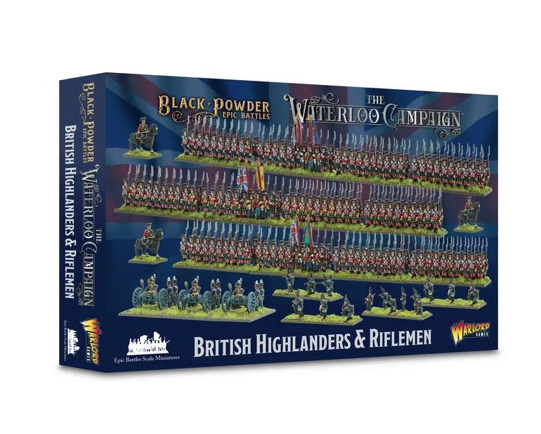 Epic Battles: British Highlanders & Riflemen-Warlord Games-Radaddel