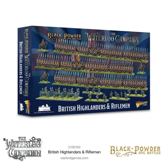 Epic Battles: British Highlanders & Riflemen-Warlord Games-Radaddel