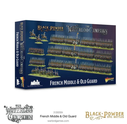 Epic Battles: French Middle & Old Guard-Warlord Games-Radaddel