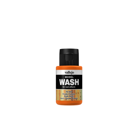 Model Color Dark Rust Wash 507-Vallejo-Radaddel