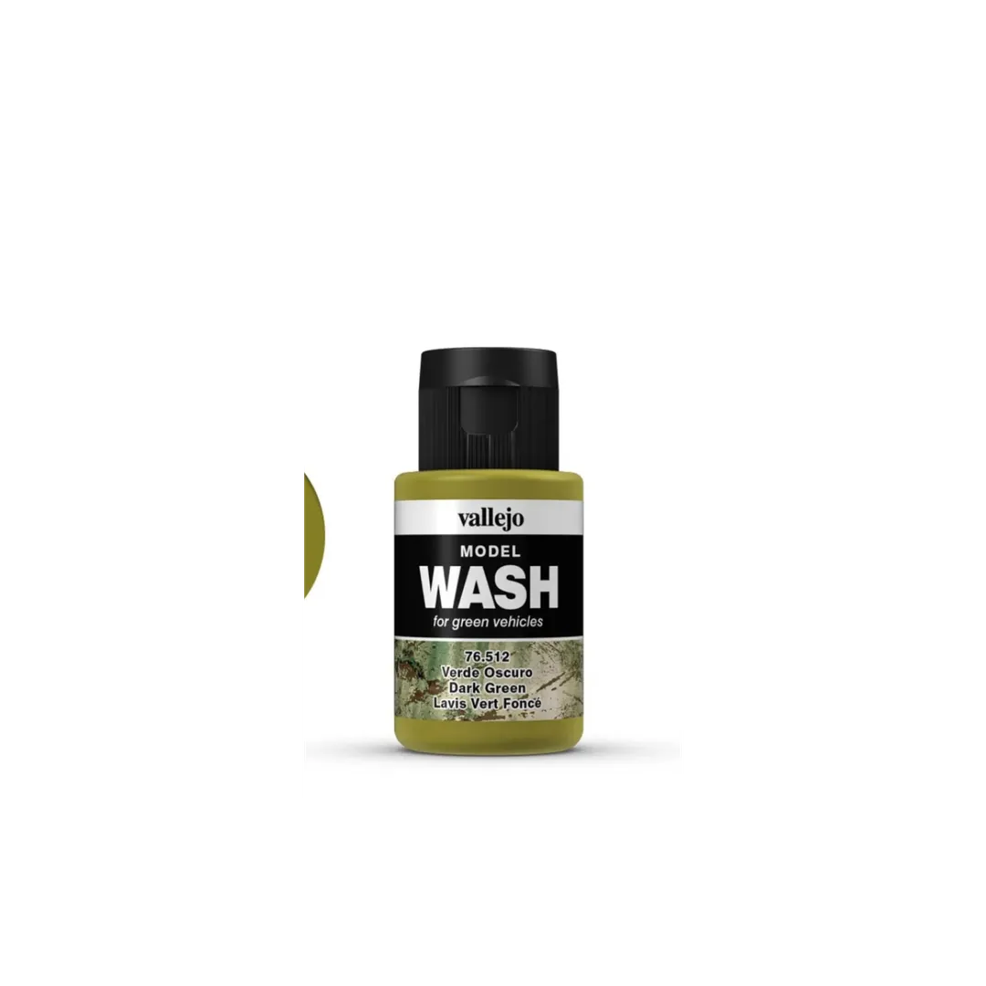 Model Color Dark Green Wash 512-Vallejo-Radaddel