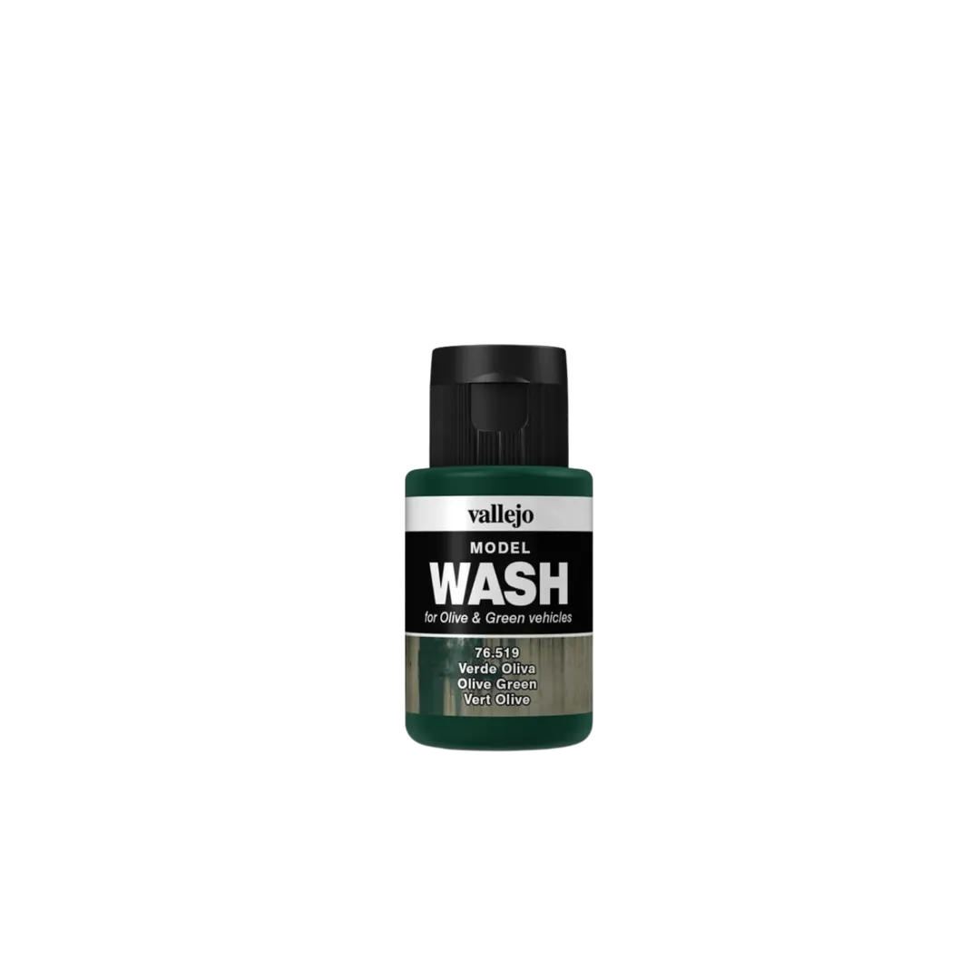 Model Color Olive Green Wash 519-Vallejo-Radaddel