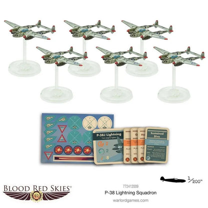 P-38 Lightning Squadron-Warlord Games-Radaddel