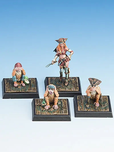 Miss Monkeypenny | Piraten-Freebooter Miniatures-Radaddel