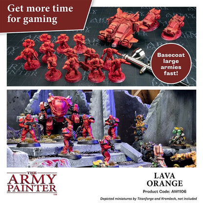 Air Warpaint Lava Orange (65)-The Army Painter-Radaddel