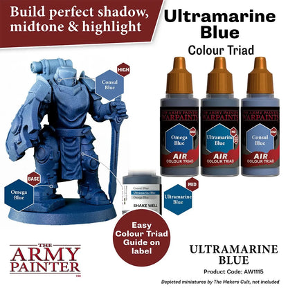Air Warpaint Ultramarine Blue (17)-The Army Painter-Radaddel