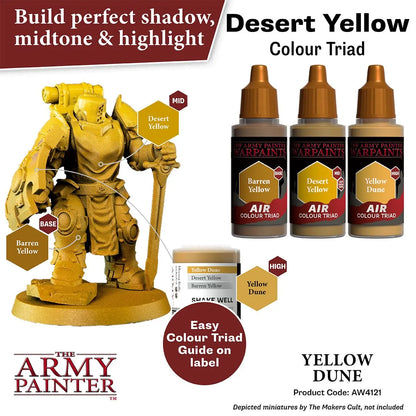 Air Warpaint Yellow Dune (72)-The Army Painter-Radaddel