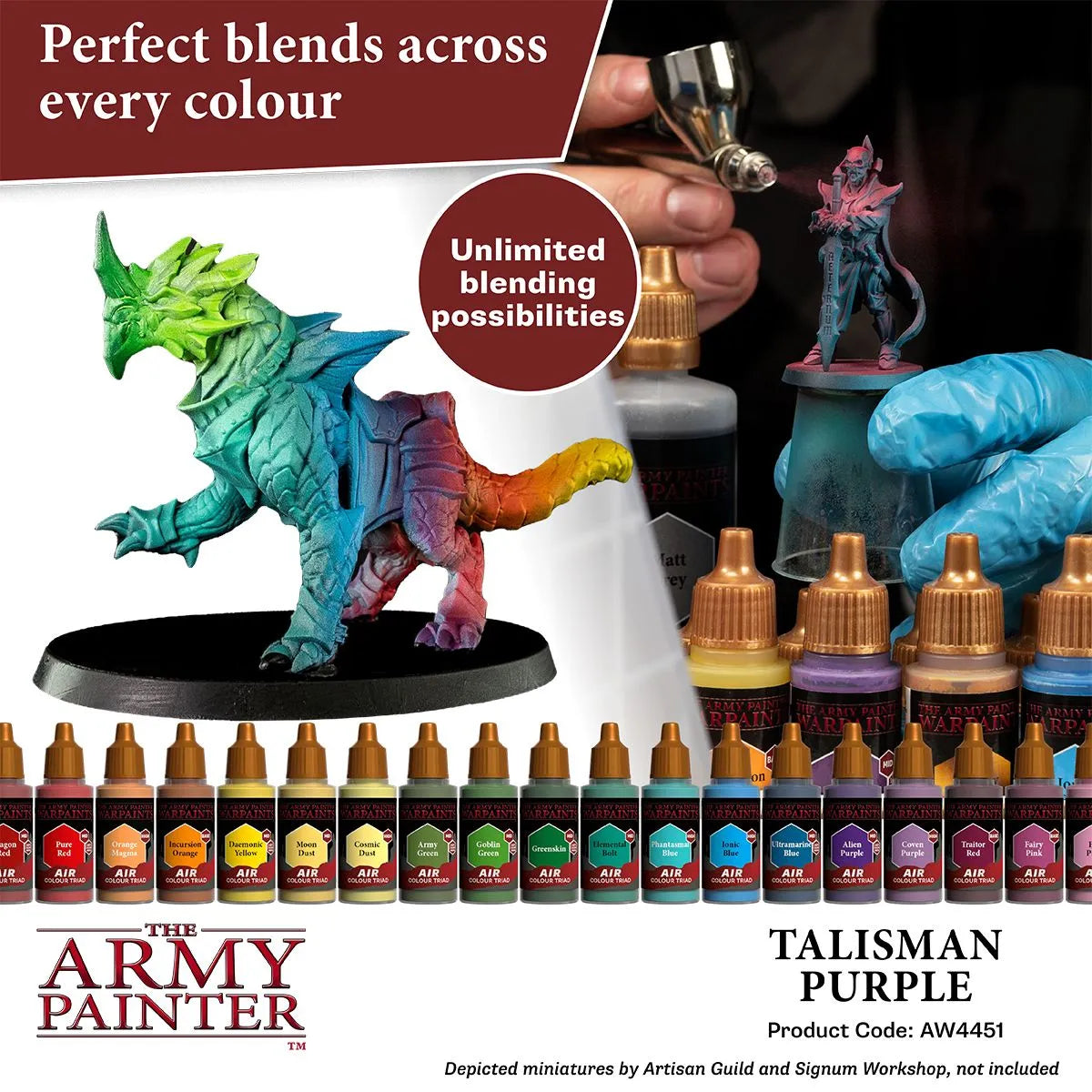 Air Warpaint Talisman Purple (75)-The Army Painter-Radaddel