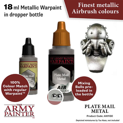 Air Warpaint Plate Mail Metal (124)-The Army Painter-Radaddel