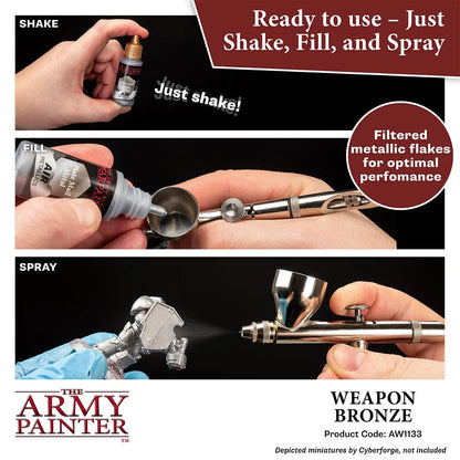Air Warpaint Weapon Bronze (119)-The Army Painter-Radaddel