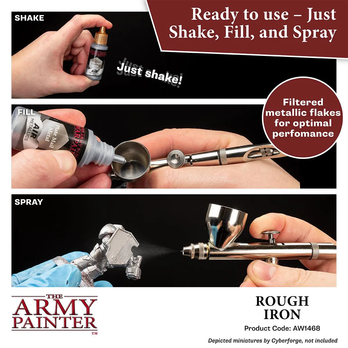 Air Warpaint Rough Iron (110)-The Army Painter-Radaddel
