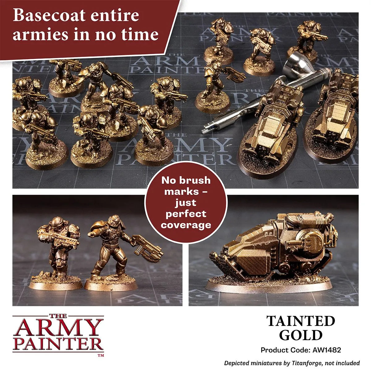 Air Warpaint Tainted Gold (120)-The Army Painter-Radaddel
