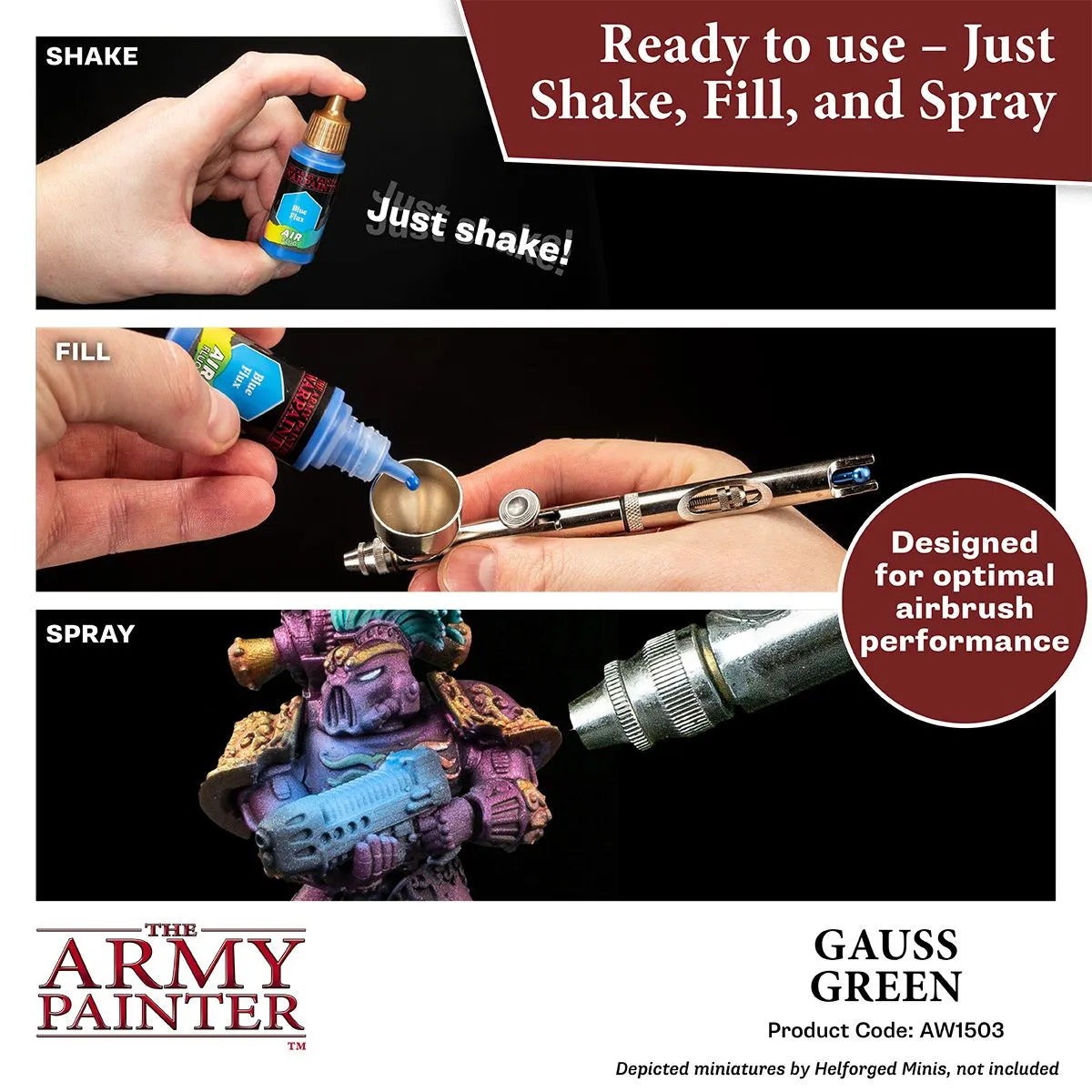 Air Warpaint Gauss Green (96)-The Army Painter-Radaddel