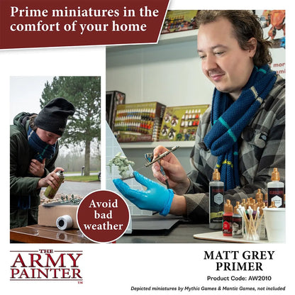 Air Grey Primer, 100 ml-The Army Painter-Radaddel
