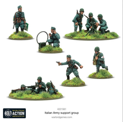 Italian Army Support Group-Warlord Games-Radaddel