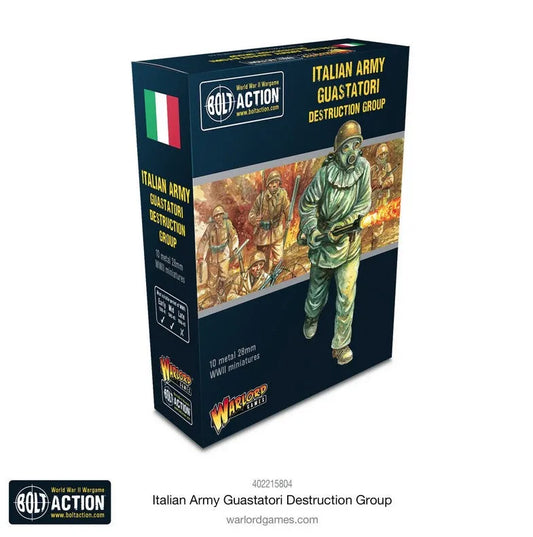 Italian Army Guastatori Destruction Group-Warlord Games-Radaddel