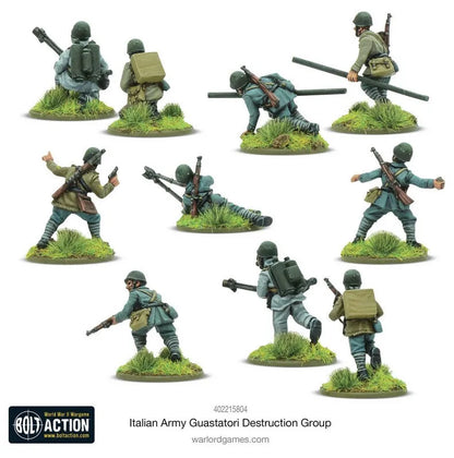 Italian Army Guastatori Destruction Group-Warlord Games-Radaddel