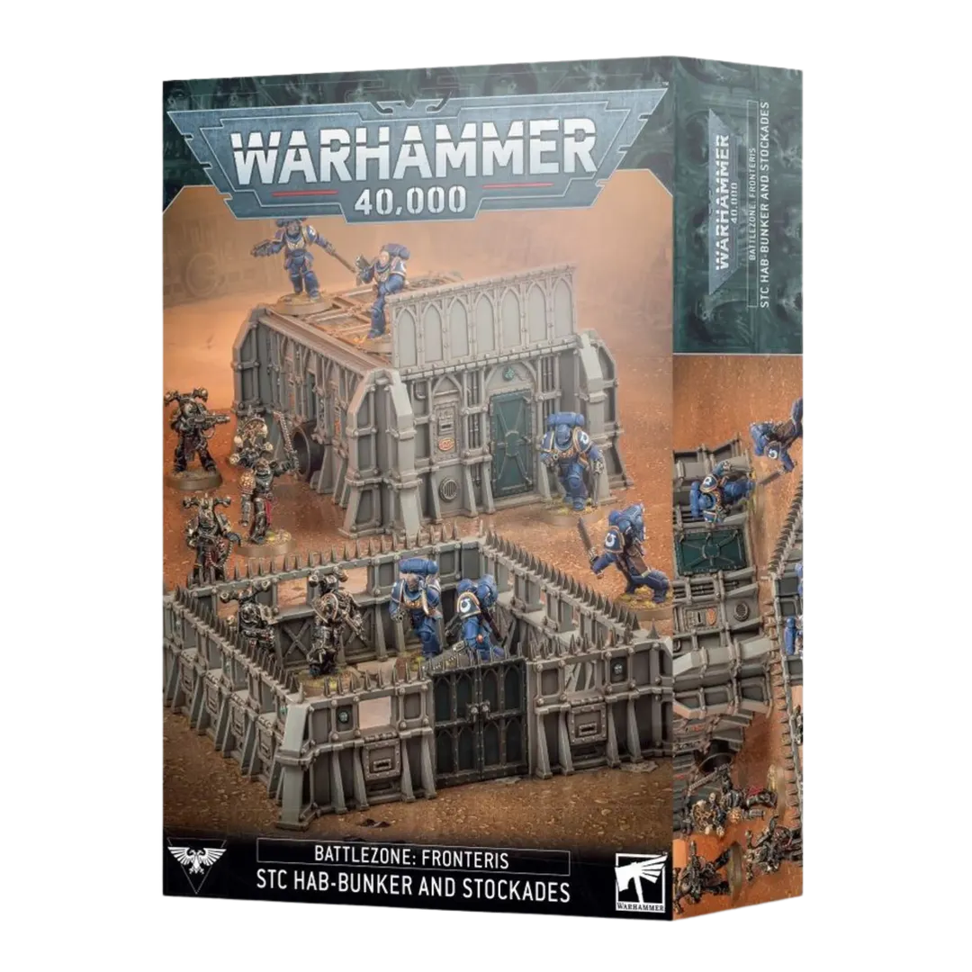 Battlezone: Fronteris - STC Hab-Bunker and Stockades-Games Workshop-Radaddel