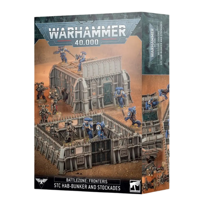 Battlezone: Fronteris - STC Hab-Bunker and Stockades-Games Workshop-Radaddel