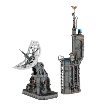 Battlezone: Fronteris - Vox Antenna and Auspex Shrine-Games Workshop-Radaddel