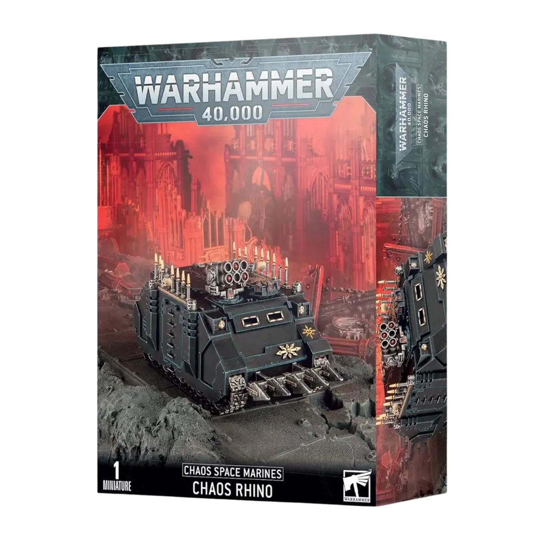 Chaos Space Marines: Chaos Rhino-Games Workshop-Radaddel