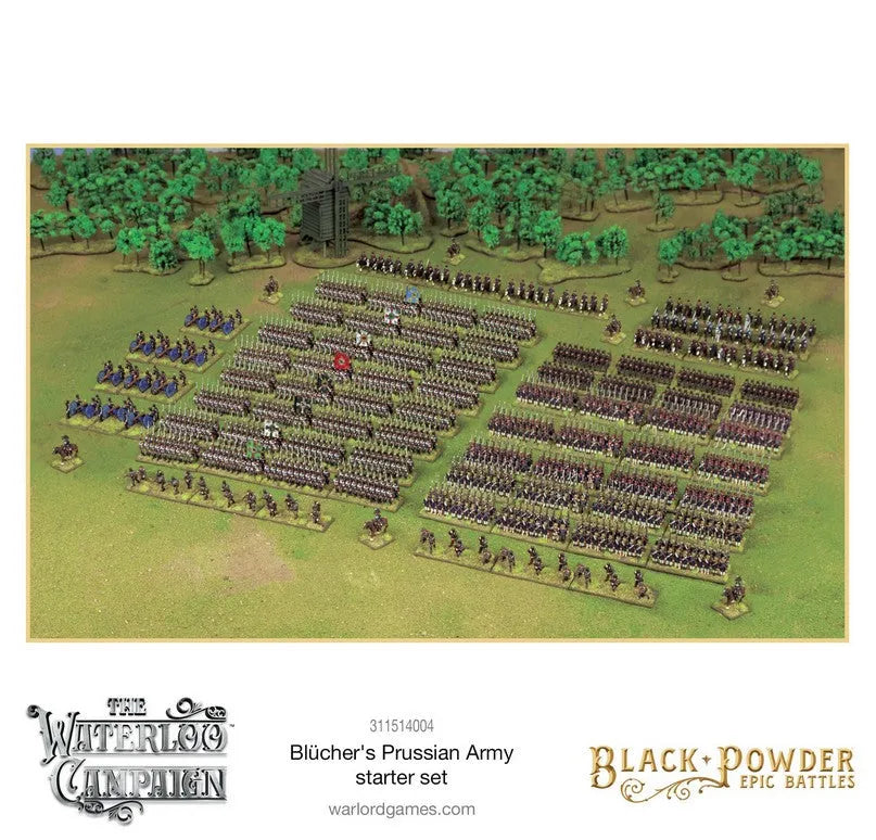 Epic Battles-Waterloo: Blücher's Prussian Army Starter Set-Warlord Games-Radaddel