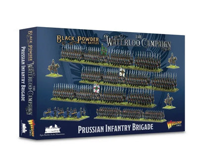 Epic Battles-Waterloo: Prussian Infantry Brigade-Warlord Games-Radaddel
