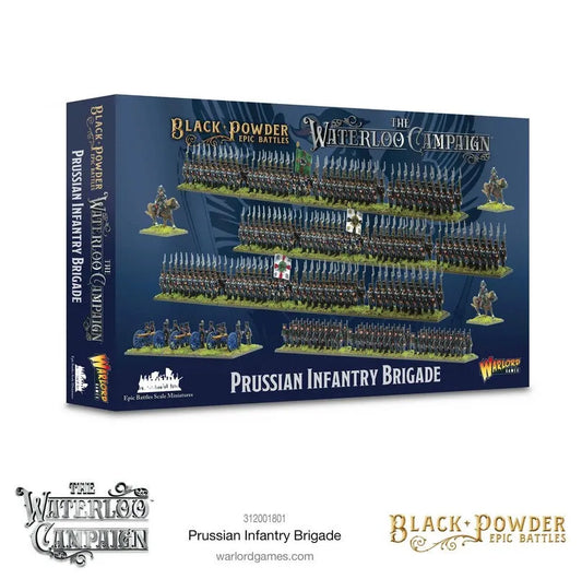 Epic Battles-Waterloo: Prussian Infantry Brigade-Warlord Games-Radaddel