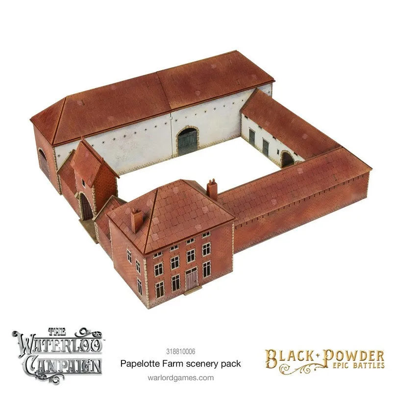 Epic Battles-Waterloo: Papelotte Farm Scenery Pack-Warlord Games-Radaddel