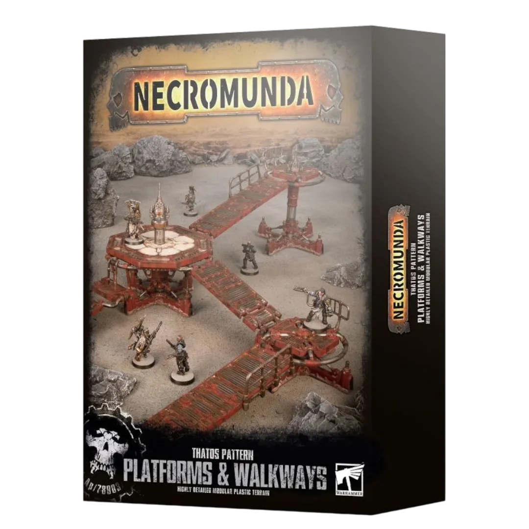 Necromunda: Thatos Pattern Platform and Walkways-Games Workshop-Radaddel