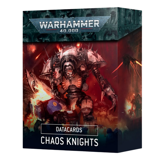 Chaos Knights: Datacards 8. Edition (englisch)-Games Workshop-Radaddel