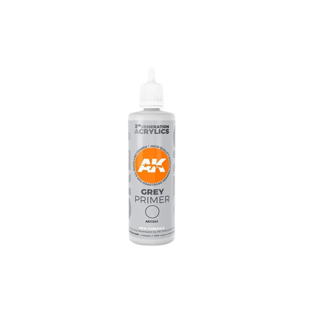 Grey Primer 100ml AK-Interactive-AK-Interactive-Radaddel