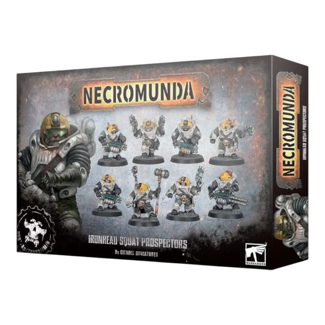 Necromunda: Ironhead Squat Prospectors-Games Workshop-Radaddel