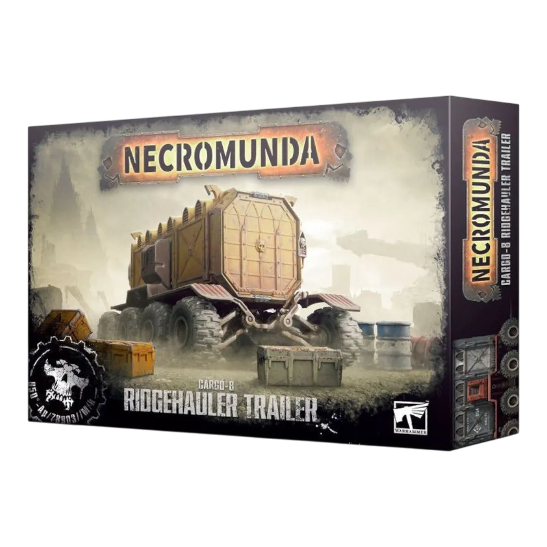 Necromunda: Cargo-8 Ridgehauler Trailer-Games Workshop-Radaddel