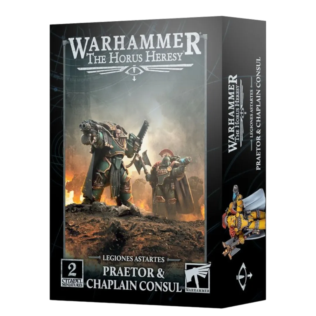 Legiones Astartes: Praetor & Chaplain Consul-Games Workshop-Radaddel