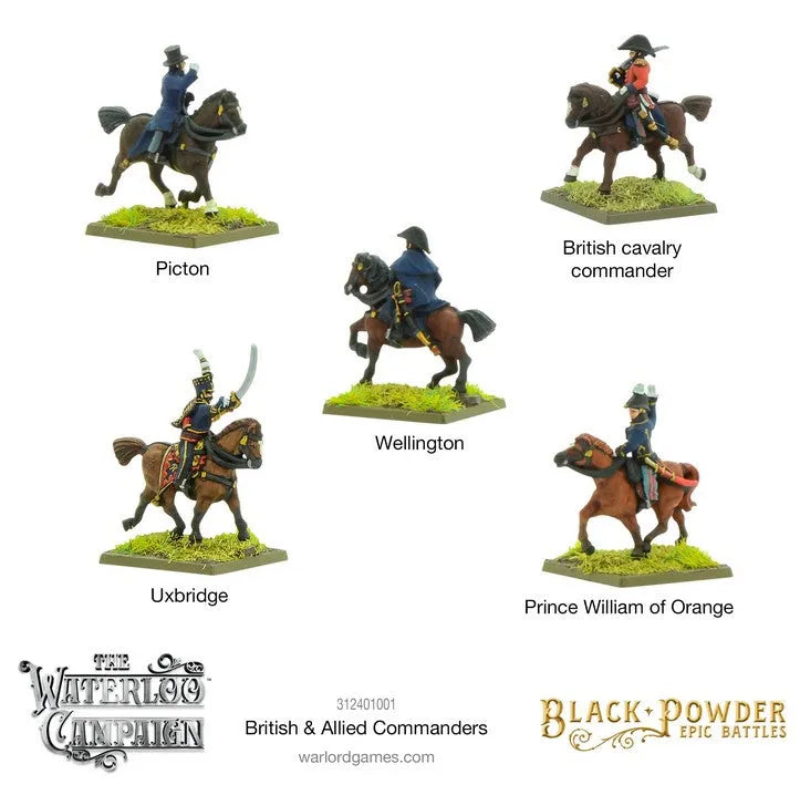 Black Powder Epic Battles: Napoleonic British & Allied Commanders-Warlord Games-Radaddel
