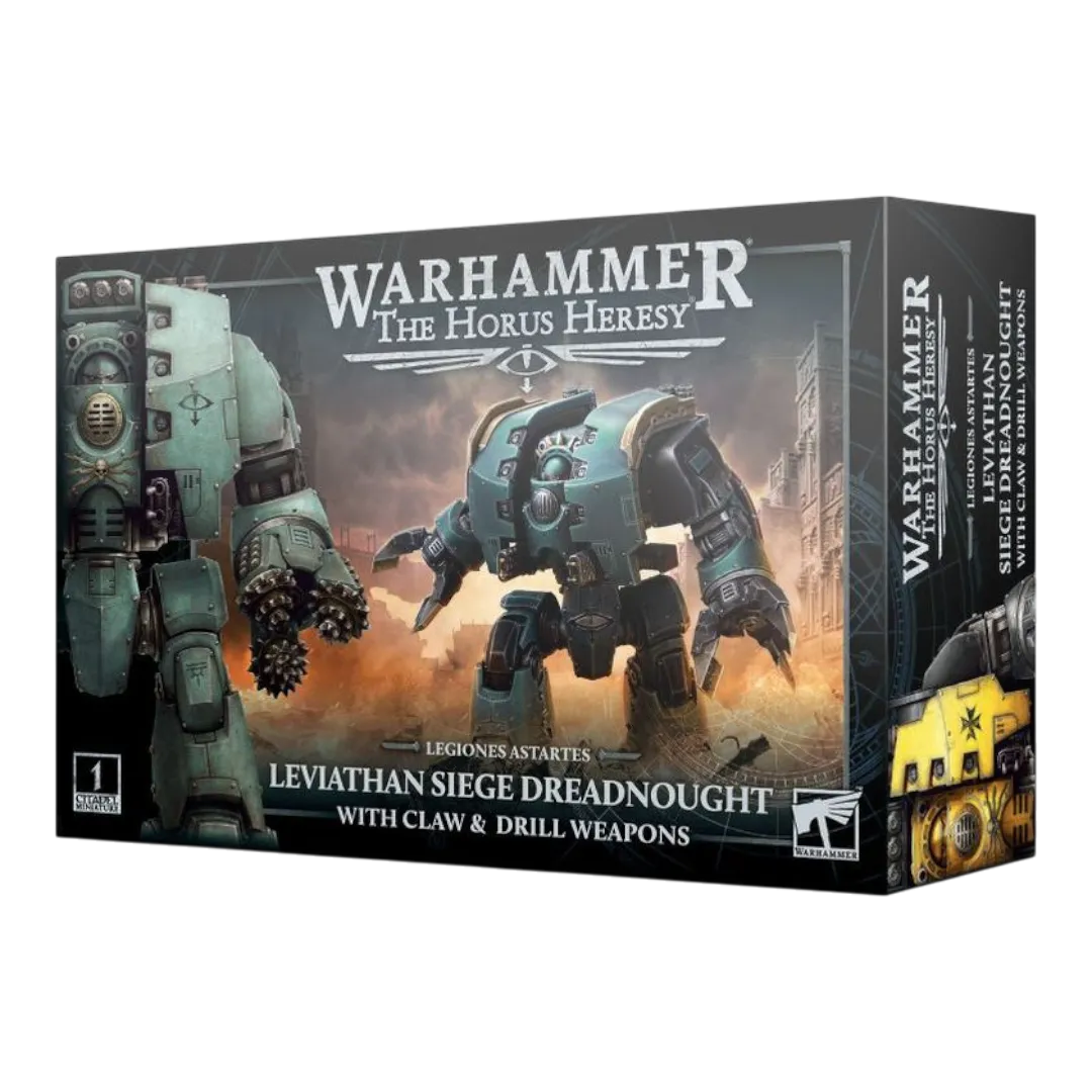Legiones Astartes: Leviathan Dreadnought with Claws/Drills-Games Workshop-Radaddel